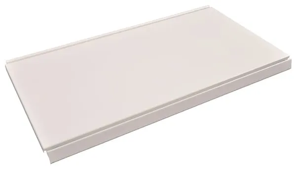 Policové dno 47x66,5 cm, bílé