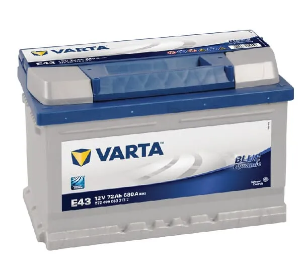Baterie 12 V 72 Ah 680 A Blue Dynamic 572409068 VARTA