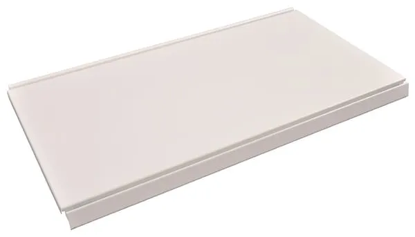 Policové dno 37x100 cm, krémově bílá