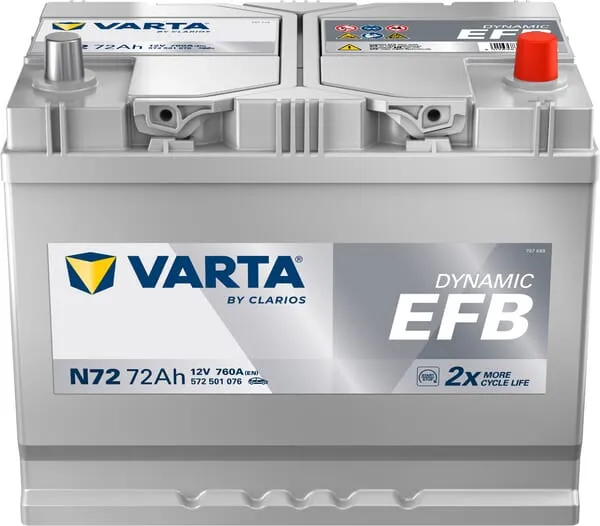 Baterie 12V 72Ah 760A N72 VARTA Dynamic EFB