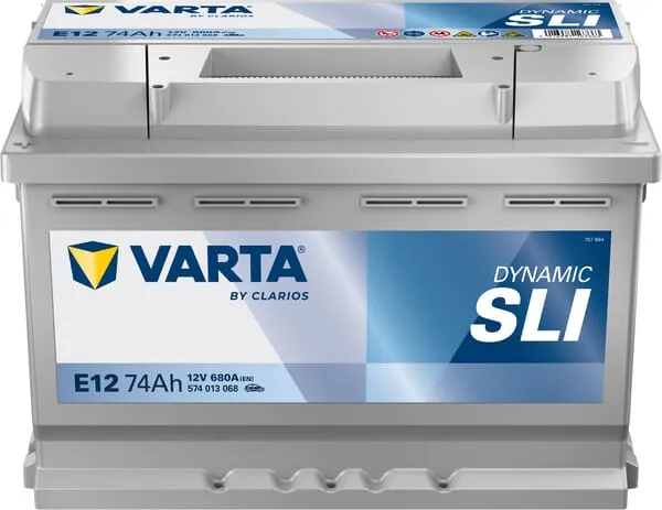 Baterie 12V 74Ah 680A E12 VARTA Dynamic SLI