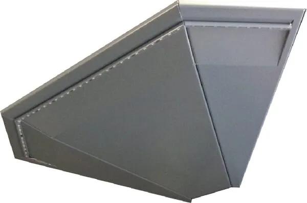 Prodloužení rohové lišty s LED světly, šedý hliník