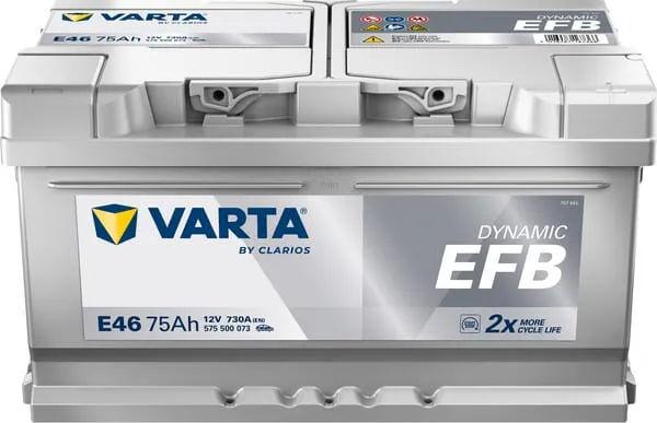 Baterie 12V 75Ah 730A E46 VARTA Dynamic EFB