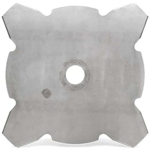 Brushcutter blade, 4T 255mm 1" Grass cutter