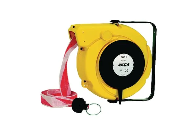 Navíječka s výstražnou páskou