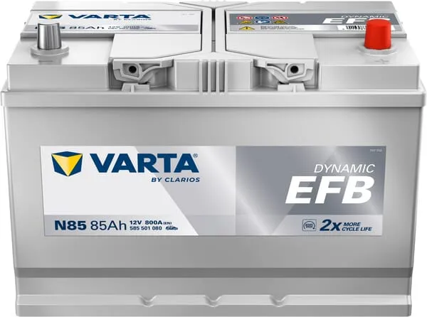 Baterie 12V 85Ah 800A N85 VARTA Dynamic EFB