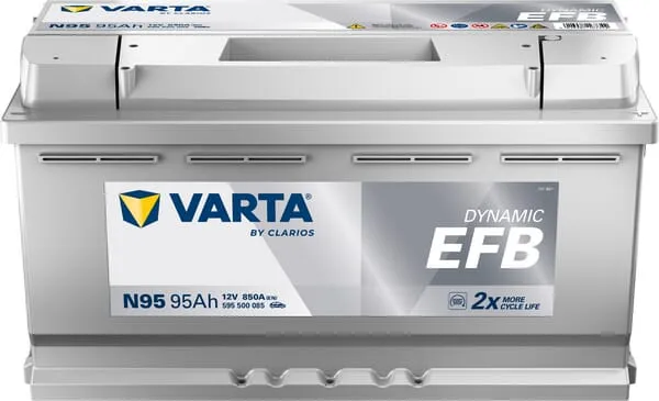 Baterie 12V 95Ah 850A N95 VARTA Dynamic EFB