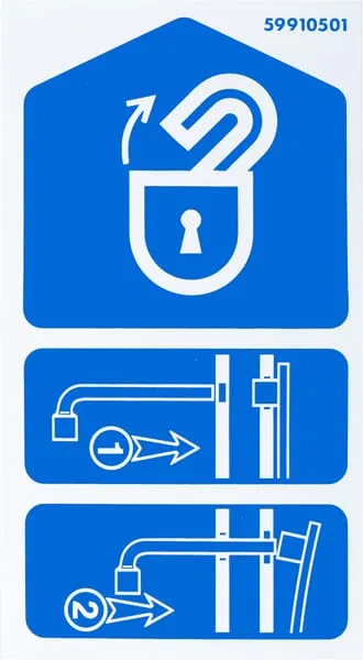 Samolepka odblokování