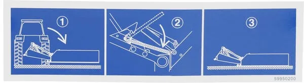 Samolepka uzavření