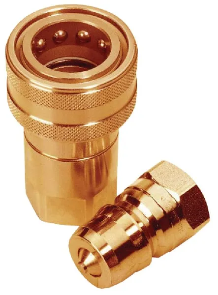 Rychlospojky hrdla z mosazi s vnitřním závitem NPT/BSP typ HNV-5