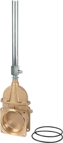 Přírubové šoupátko 6" kompletní, s válcem