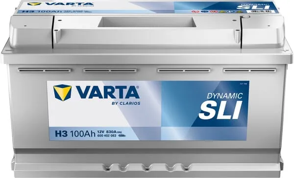 Baterie 12V 100Ah 830A H3 VARTA Dynamic SLI