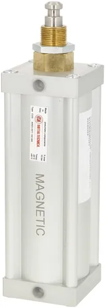 Pneumat. válec 6" stojan + magnet