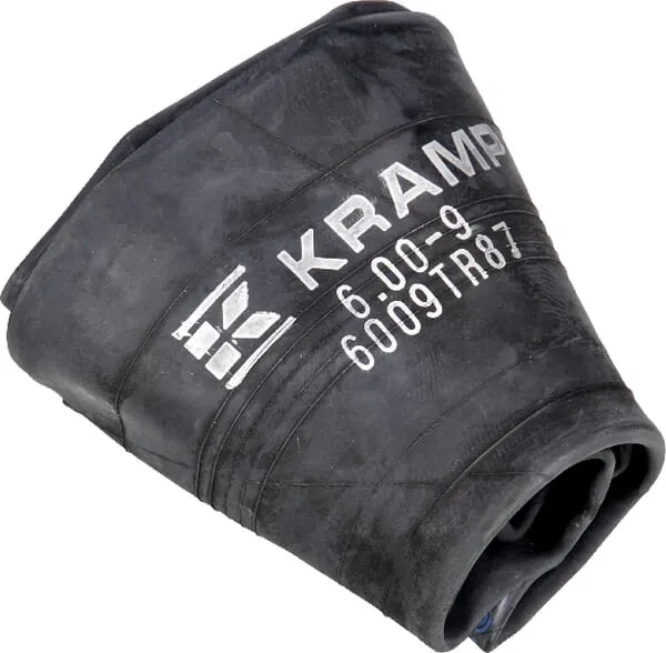 Duše pro ráfek Ø 9", 6.00-9, zahnutý ventil 90 ° TR87, Kramp