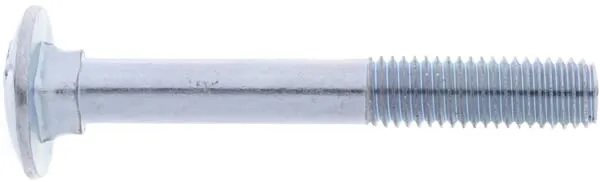 Vratový šroub pozink.M10x75 8.8