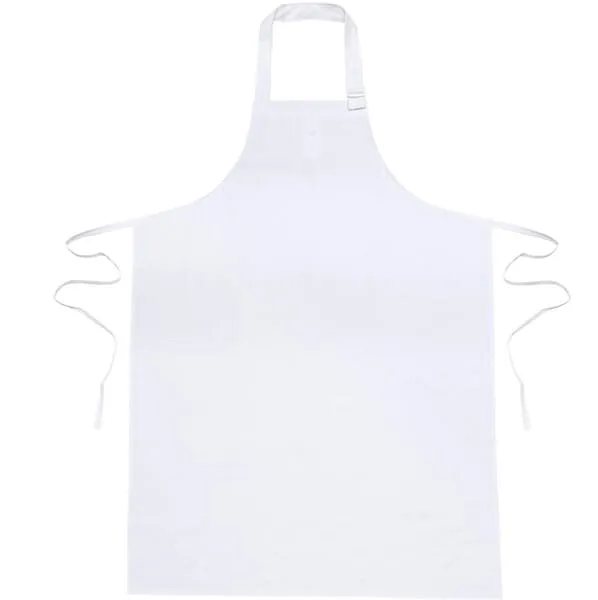 Pracovní zástěra, bílá
