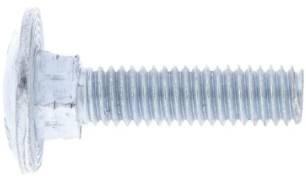 Vratový šroub pozink.M6x25 8.8