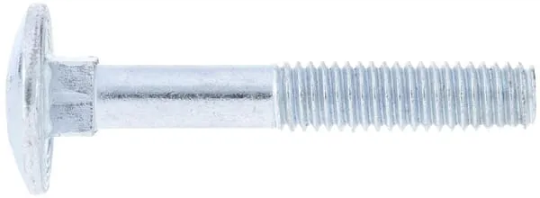 Vratový šroub pozink.M6x40 8.8