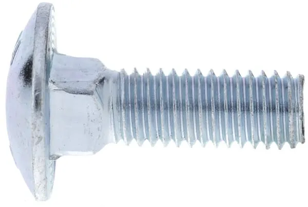 Vratový šroub pozink.M8x25 8.8