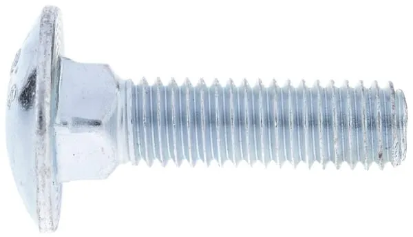 Vratový šroub pozink.M8x30 8.8