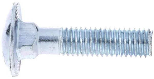 Vratový šroub pozink.M8x35 8.8