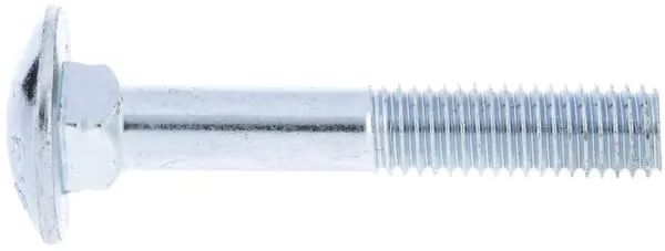 Vratový šroub pozink.M8x50 8.8