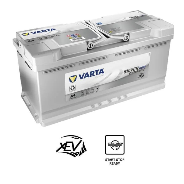 Baterie 12 V, 105 Ah, 950 A, AGM XEV A4, VARTA