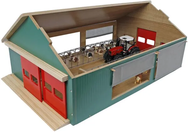 610250 Chlév pro dobytek s větrolamem