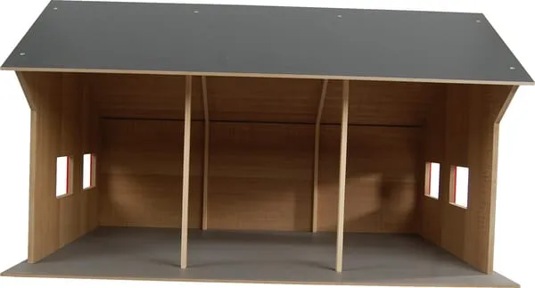 610260 Přístřešek pro 3 zemědělské stroje, 1:16