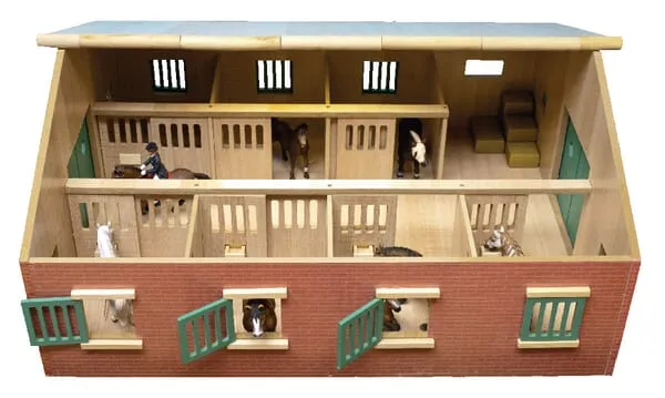 610595 Koňská stáj 1:24