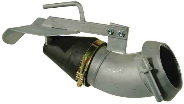 Přesný rozvaděč KKM s otočnými čepy + KKM s přírubou uchycením trubky