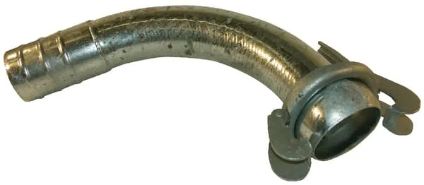 KKV - s kolenem 90° + hadicová koncovka - Bauer