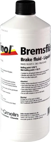 Brzdová kapalina DOT4 1l