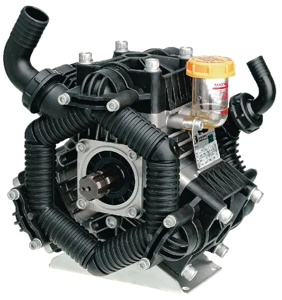 Čerpadlo s pístovou membránou typ „Poly“ až 15 bar, 75-300 l. Bertolini