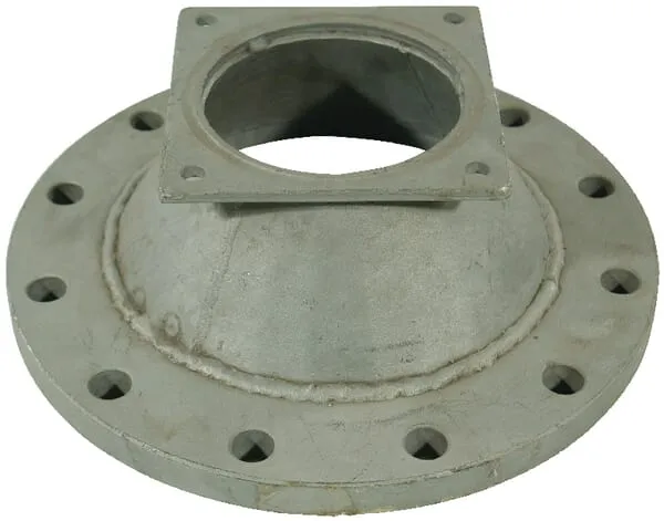 4-hr.příruba 6"-normovaná příruba 10"