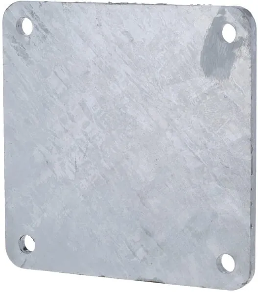 Čtyřhranný kryt s přírubou 8"