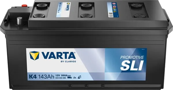 Baterie 12V 143Ah 950A K4 VARTA Promotive SLI