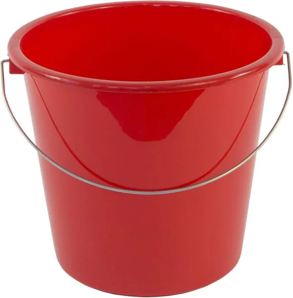 Kbelík 5 l, červený