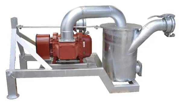 Čerpadlo BR160 na rámu, s lapačem kamení