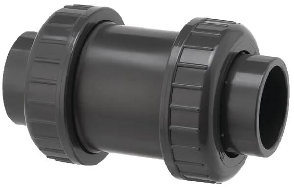 PVC-U Uzavírací klapky s lepicími hrdly