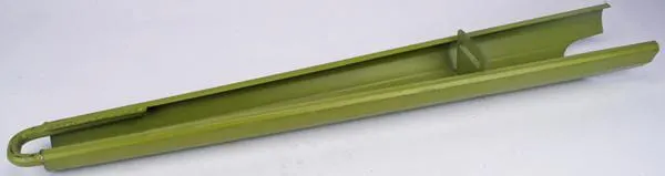 Rozdělovač stébel, střední plech,