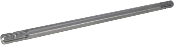 Drážkovaná hřídel C45 - 800 mm - 1 3/8 Z=6, 2 strany