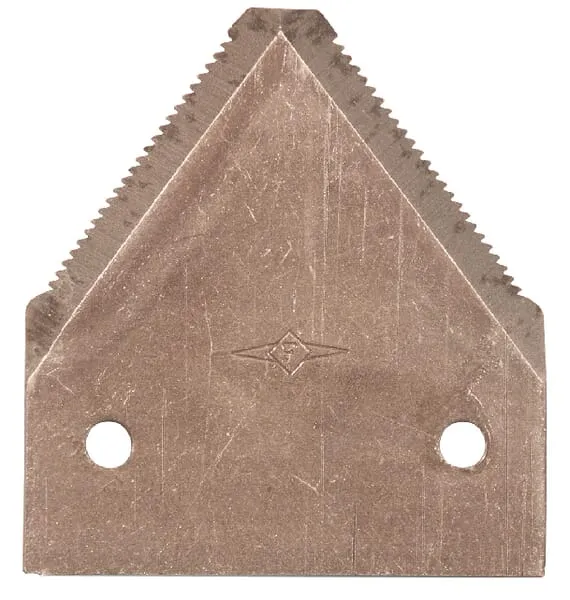 Čepel dolní ozubená