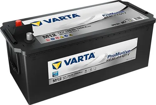 Baterie 12 V 180 Ah 1400 A Promotive Heavy Duty VARTA