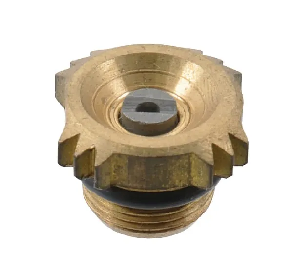 Pl.postř.tryska Ø 2,5mm mosaz