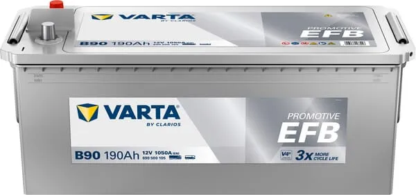 Baterie 12V 190Ah 1050A B90 VARTA Dynamic EFB