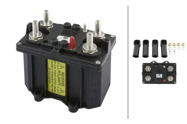 Hlavní vypínač, bateriový, 24V, 250A, 2-pólový