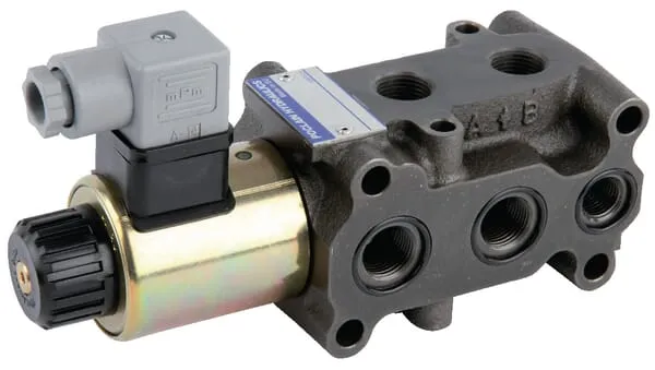 Regulační ventil 6/2, 1/2 24V DC, příruba