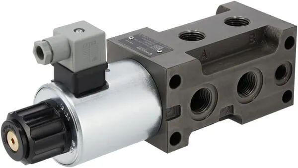 Regulační ventil 6/2, 1/2 12V DC, příruba