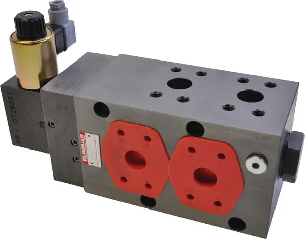 Řídicí ventil 6/2-1"-24VDC